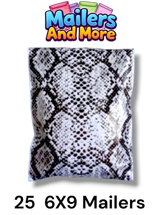 Other - 25 6X9 Poly Mailers, Snake, Shipping Envelopes PRICE IS FIRM